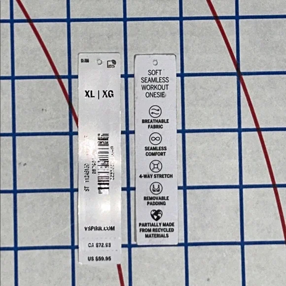 Pink Victoria’s Secret Soft seamless workout onesie adjustable Strap Bodysuit - Picture 12 of 12